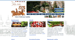 Desktop Screenshot of heviz-wellness-szallas.hu